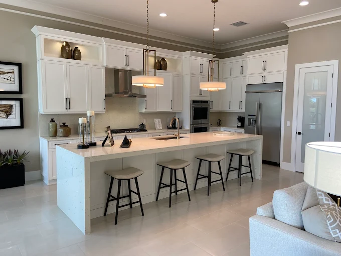 Modern White Kitchen